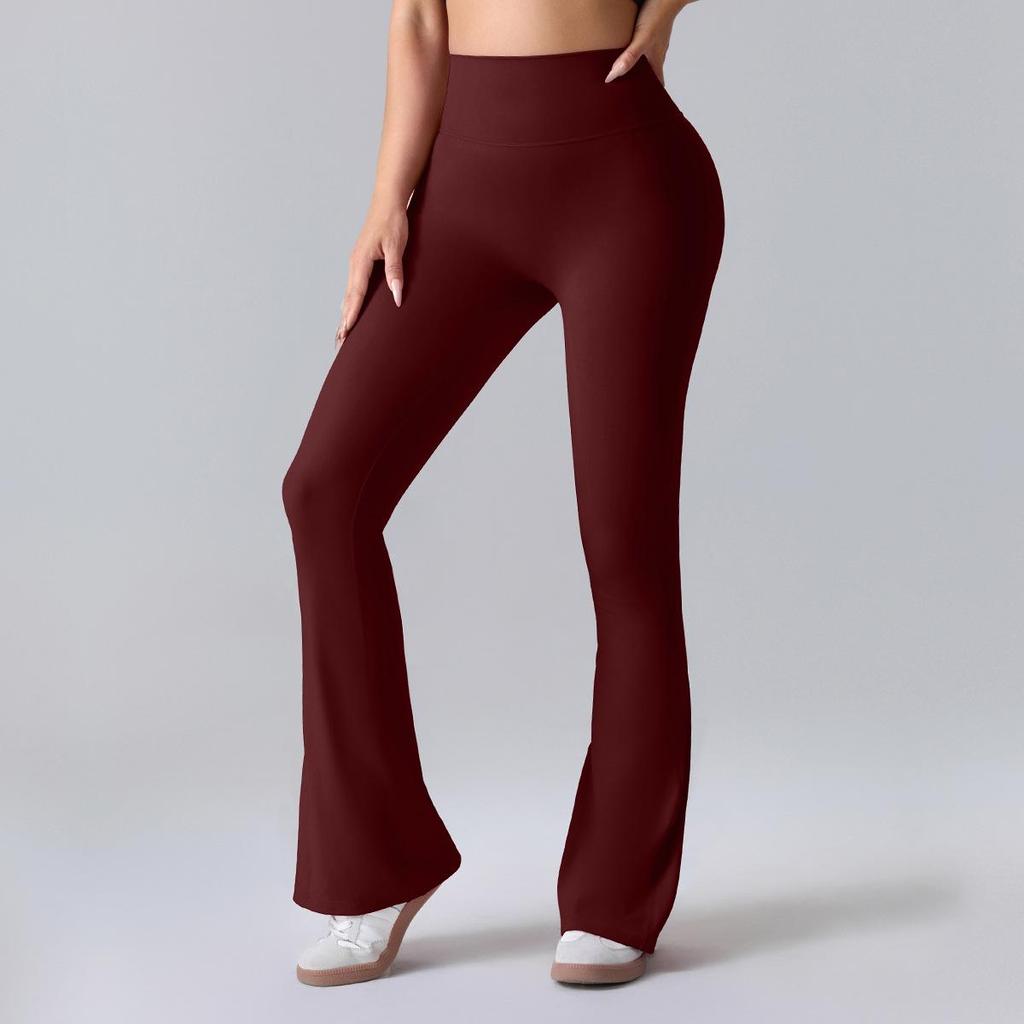 Women's High-Waist Quick-Dry Wide-Leg Yoga Pants