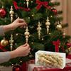 16Pcs 16Pcs/Box Christmas Hanging Balls with Hanging Rope Xmas Tree Party Decorations  Holiday