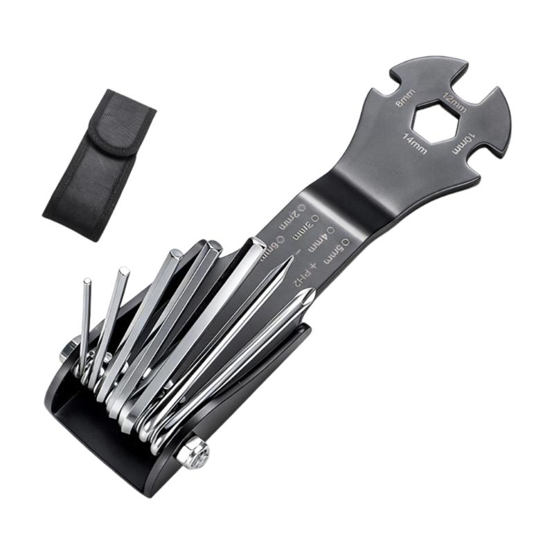 Professional Foldable Screwdriver Kit Various Size Ergonomic Hand Tool Hex Key For Machinery And Electronics