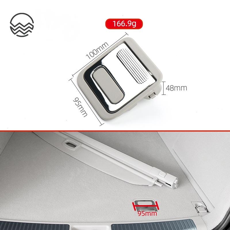 Car Trunk Tail Cover Bottom Plate Mat Floor Carpet Handle For Mercedes Benz ML GL Class W164 X164 R-Class W251