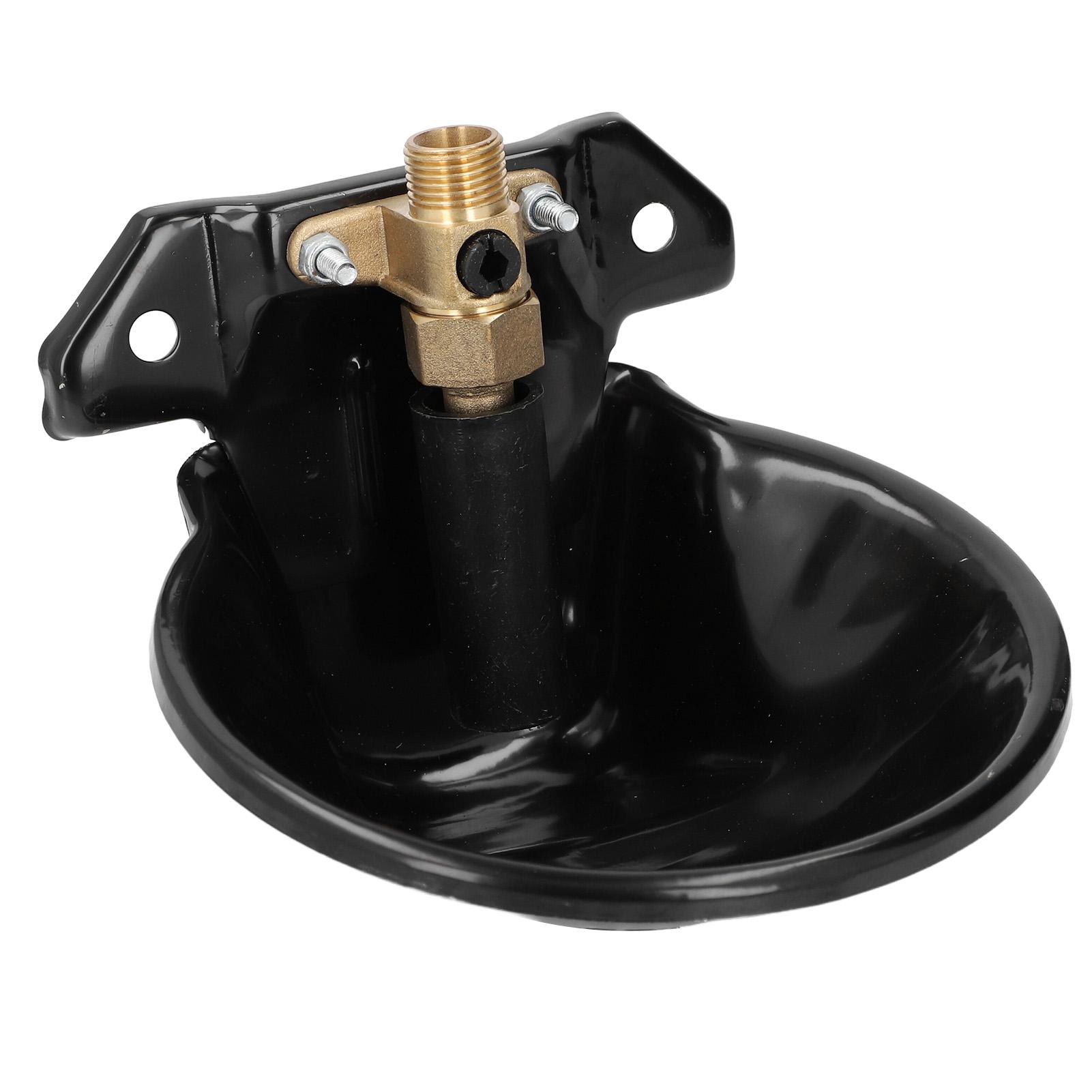 

Sheep Automatic Water Drinking Bowl Steel Goat Waterer Farm Feeding Water Bowl Dispenser with Copper Valve for Livestock