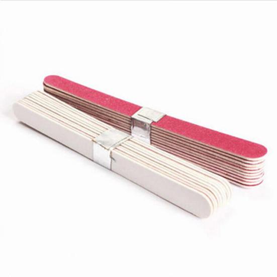 10 ks Nail Art Sanding Buffer Leštící blok Pilníky na manikúru a pedikúru
