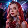 Comfortable Lightweight Sequins Scarf for Women Functions as Neck Warmer or Elegant Hair Decorative Hijab