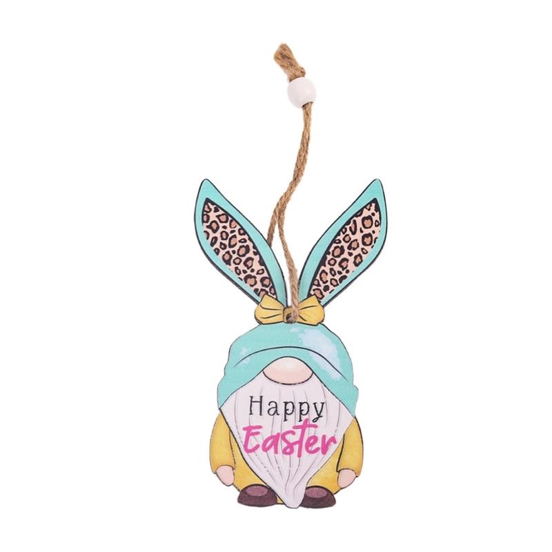 

Unique Facelessed Holiday Wood Ornament Hanging Pendant For Holiday Celebration Hanging Decoration синій