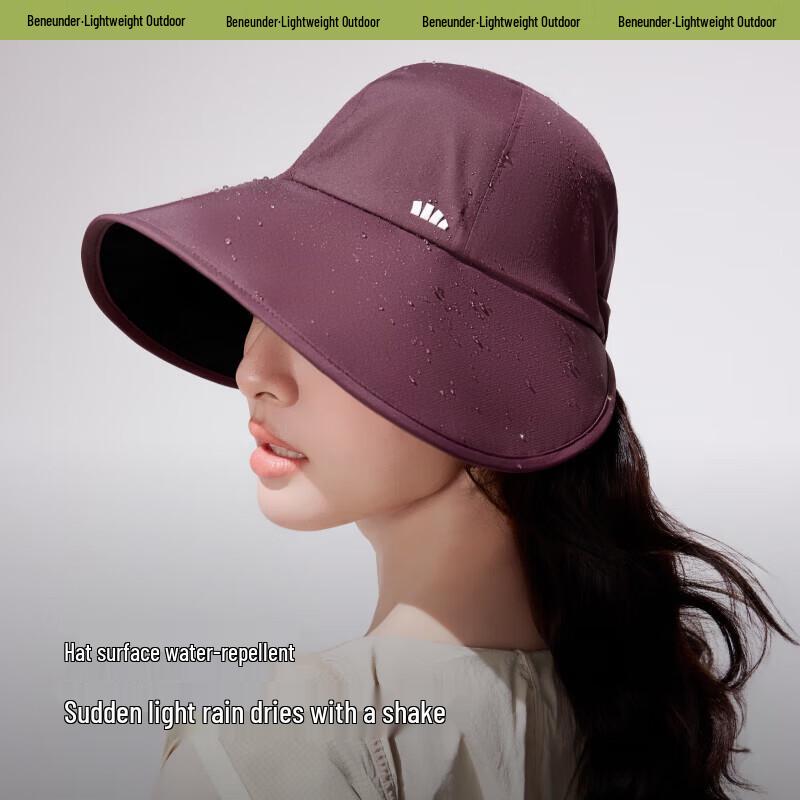Beneunder Women's Large Brim Sun Protection Baseball Cap