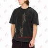 Japanese Kanji Sakura Cherry Blossom Vintage Washed Tee Pure Cotton T-Shirt