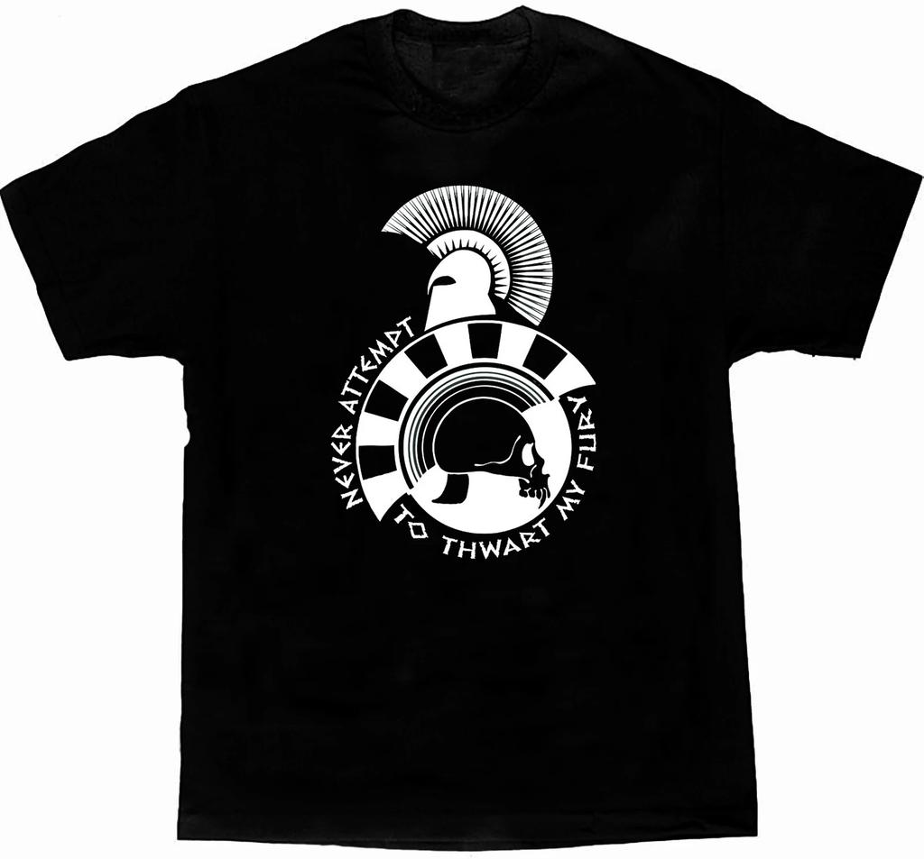 Greek Mythology Ancient Greece Spartan Warriors TShirt Summer Cotton Short Sleeve ONeck Mens T Shirt New S3XL