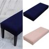 Elastic Slipcover For Long Benches High Stretch Fabric Long Benches Cover Easy Installation Machine Washable Home Use