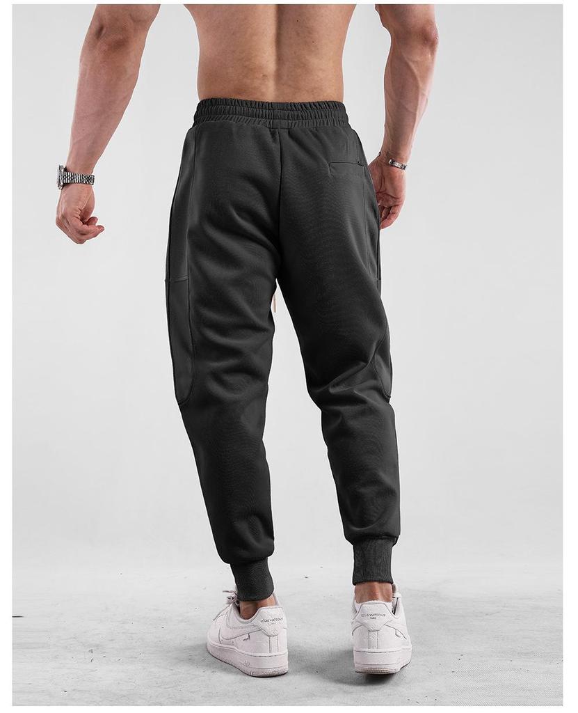 Pantaloni de trening sport pentru bărbați, stil american, cu croială slim, pentru primăvară/toamnă, ideali pentru alergare și antrenament