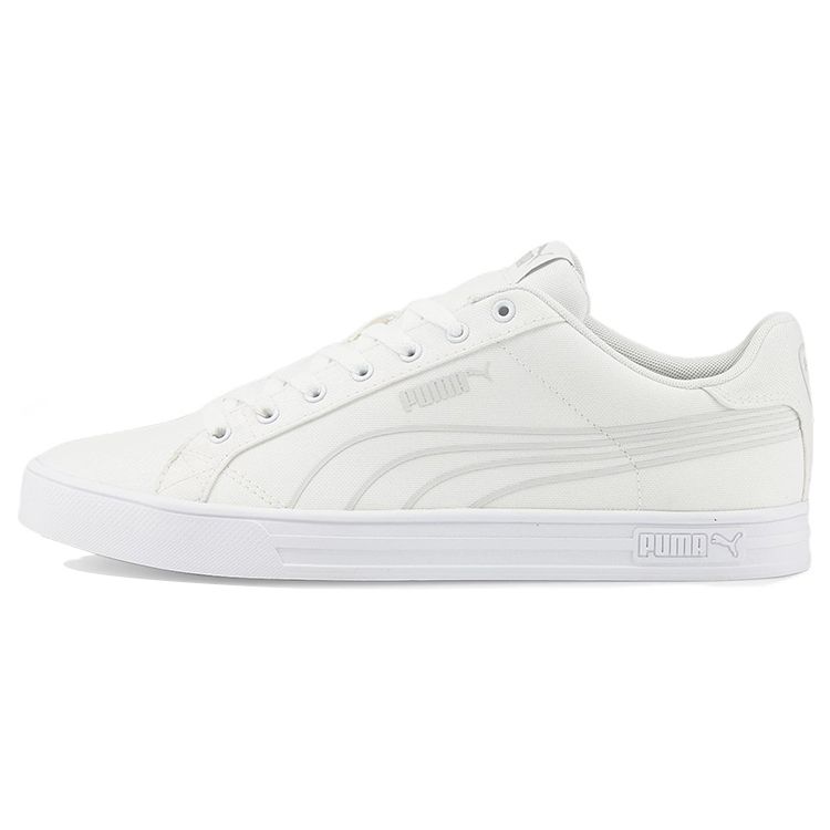 

Puma Smash Series Vulc V3 Lo CV Canvas Низкие кеды для скейтбординга Унисекс Кроссовки Белые 383875-01 42