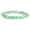 Natural Crystal Agate & Tiger Eye Stone Bracelet - Fashionable Round Beads for Men & Women