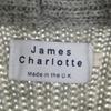 JAMES CHARLOTTE Long sleeve Cowichan jacket S gray Walnut button Women Used