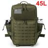 25L/45L Tactical Backpack for Women/men Survival Laser Cut Molle Daypack School Bag Gym EDC Rucksack Back Pack