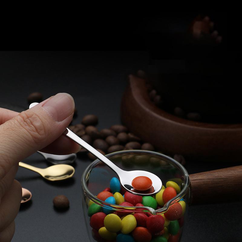 Nerezová ocel Lžíce na míchání kávy Mini Note Lžíce Hrnek Čajové lžičky Music Bar Zmrzlina Kreativní dárek Lžíce Kuchyňské nádobí