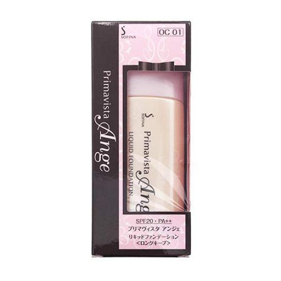 

Kaoh Kao Sofina Primavista Ange Liquid Foundation UV Long Keep 30mL OC01 Ocher 01 SPF20/PA++ [Item]