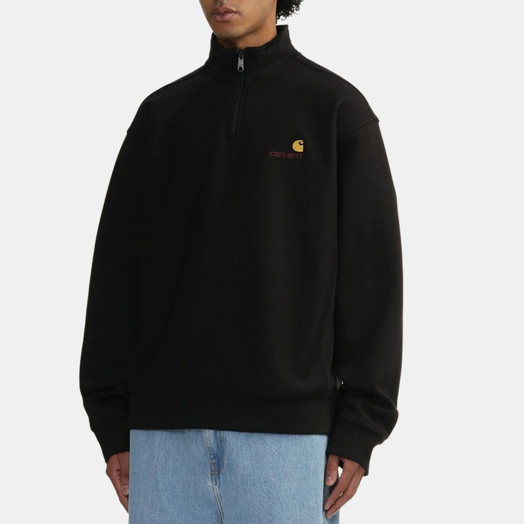 Carhartt WIP Short-zip Logo Sweatshirt CHXSWI027014N