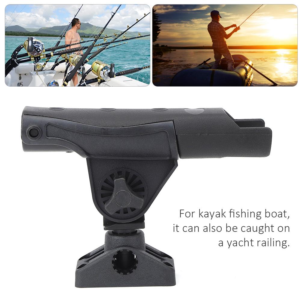 Suport Universal pentru Baza Lansetei de Pescuit, Instrument Reglabil la 360 de Grade pentru Caiac-Canoe, Caiac, Drifting