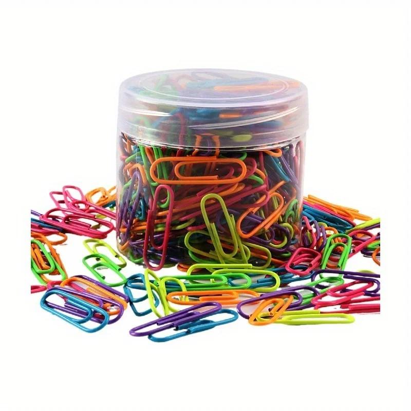 200/300pcs Small Paper Clips - Office and School Essentials - Perfect for Organizing and Holding Together Important Documents