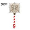 Christmas Card Reader Accessory Payment Wand, Festive Credit Holder for Readers, Reindeer Holiday Retail Display Prop Snowman Snowflake Accessory, Fun