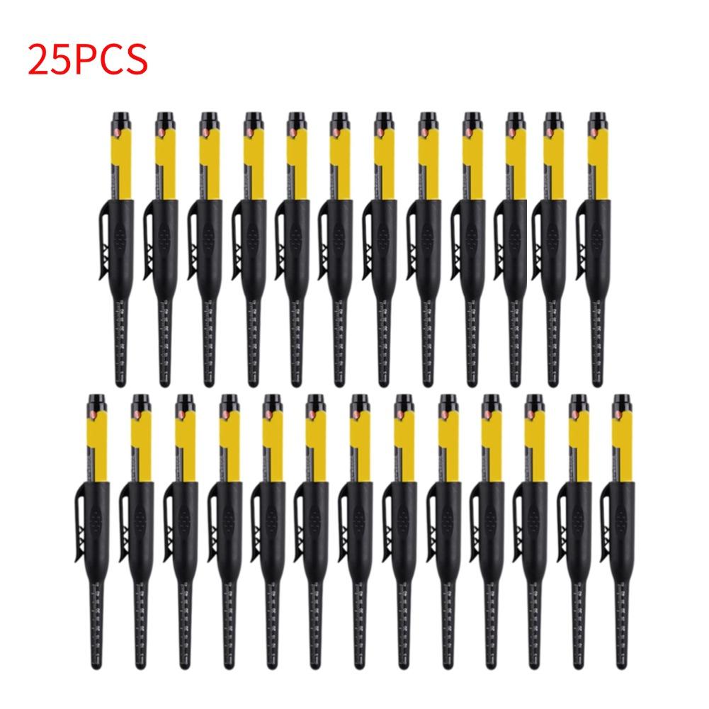45mm Waterproof Deep Hole Marker Pens Long Nib Head Carpenter Pen Multi-purpose athroom Woodworking Long Head Carpenter Pen