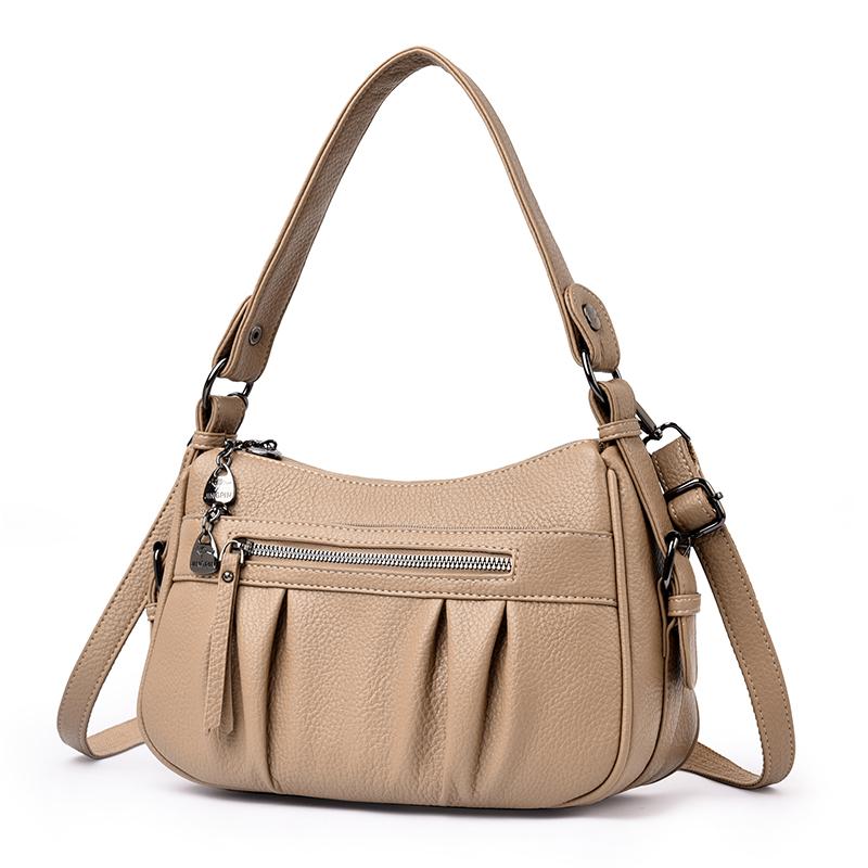 High Quality Soft PU Leather Women's Crossbody Bag, Fashionable Women's Shoulder Bag, Suitable for Daily Use, Shopping, Commuting