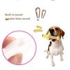 Cartoon Plush Pet Dog Toy Bite Resistant Decompression Duck Piglet Elephant Shapes with Cute Sounds Soft Squeaker Pet Chew Toy