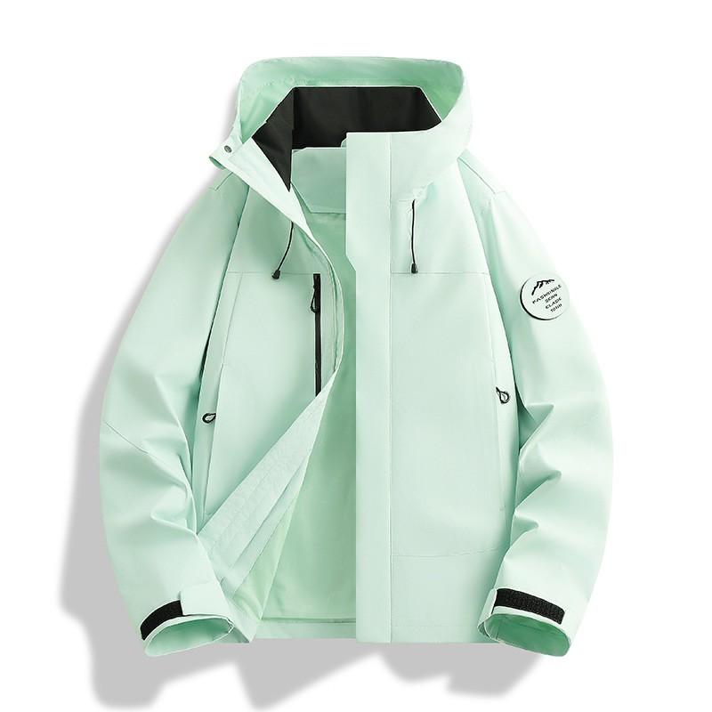 3-in-1 Waterproof Windproof Hiking Jacket Men Women Outdoor Trekking Camping Breathable Insulated Shell With Removable