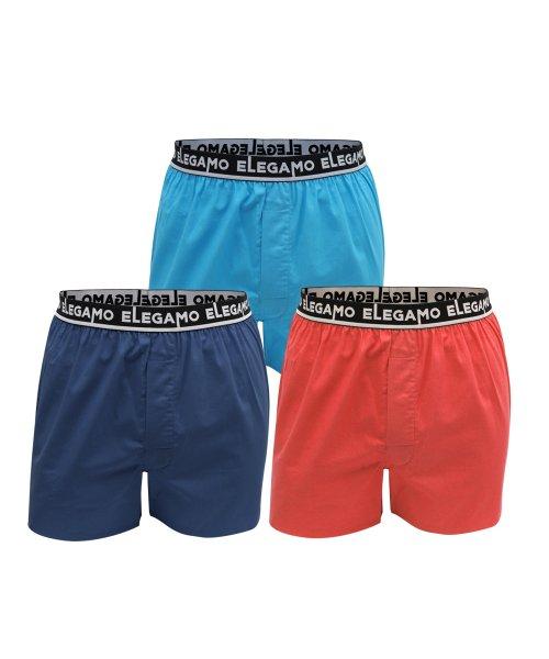 

[Трусы Renoma] Мужские однотонные трусы из плотной ткани, комплект из 3 штук, MC12H61205 [Отправлено из Кореи] 100% оригинал Assorted - 95