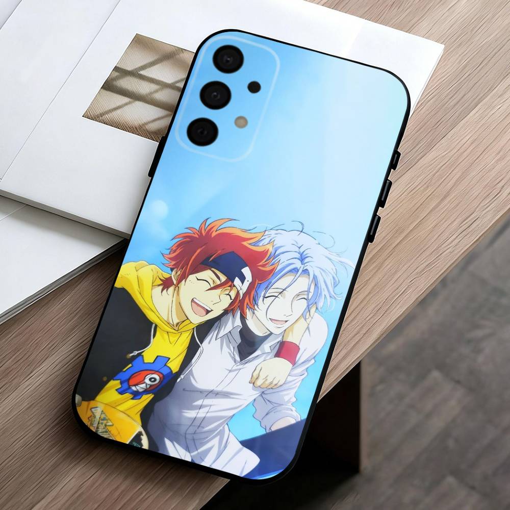 SK8 The Infinity L-Langa R-Reki Phone Case For Samsung Galaxy A73,A72,A71,A70,A53,A52,A51,Soft Silicone Black Cover