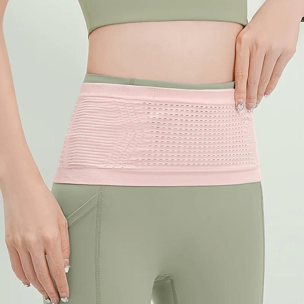 Seamless Elastic Waist Pack for Running,Gym,Portable Belly Control Belt with Textured Breathable Design,Lightweight Workout