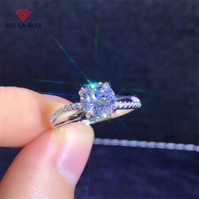 Temperament Personalized Opening Rings For Women Zircon Wedding Engagement Party Fine Jewelry Gift
