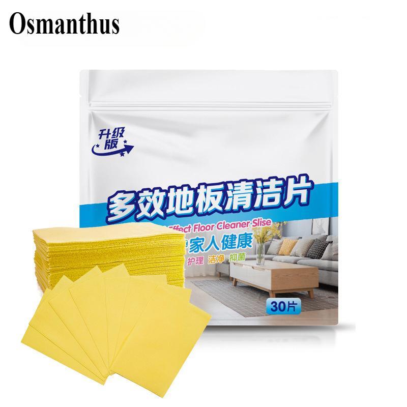 30/60/100Pcs Lot Floor Cleaner Tablets Water-Soluble Sterilizing Fragrant Bathroom Kitchen Deodorant Dirt Toilet Cleaning Sheet