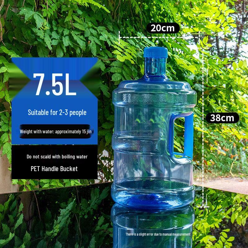 Qīwēi Thickened Large Reusable Drinking Water Storage Bucket with Lid