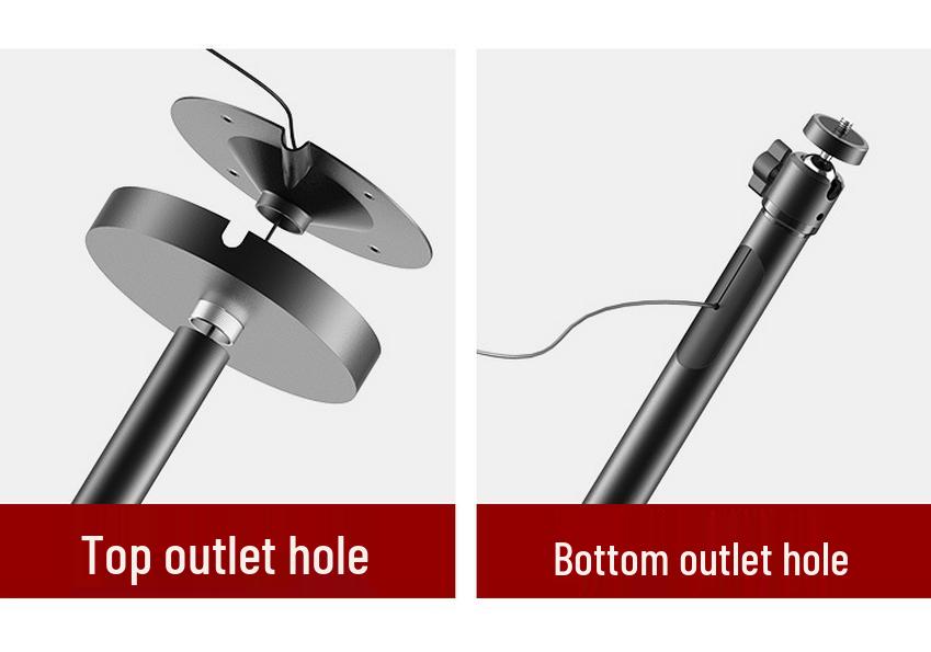 Universal Adjustable Aluminum Projector Ceiling/Wall Mount with Telescopic Arm and Ball Head