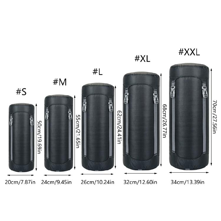 Travel Friendly Compression Sacks With Water Resistant Outdoor Sleep Bag for Travel and Hiking