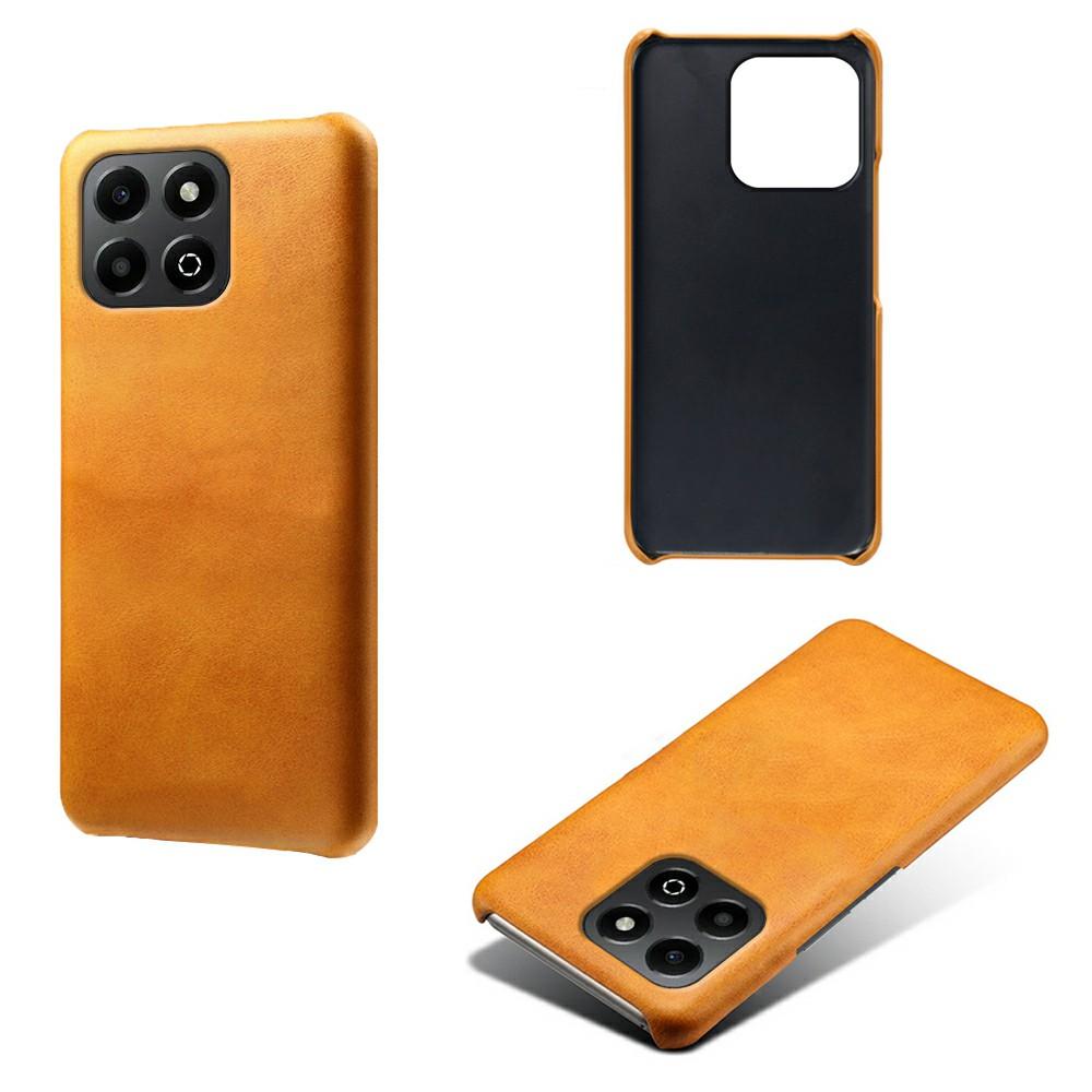 For Honor X6b 4G Case Calf Texture PU Leather Hard PC Protective Phone Cover