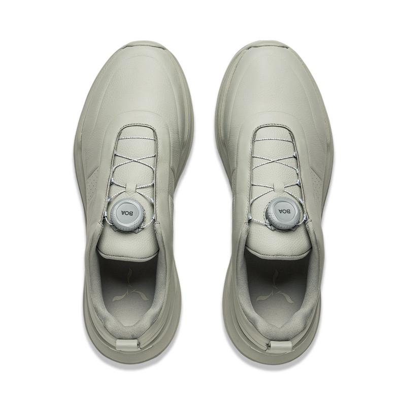 Li-Ning 1990 Commuter Series Fashion Comfortable Minimalist Durable Non-Slip Low-Top Casual Running Shoes Men Sneaker Frost-Gray ALLU013-3
