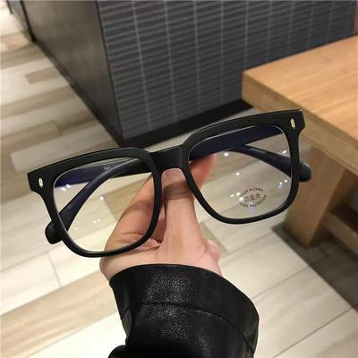 Light Frame Anti Blue Glasses Transparent Black Optical Glasse Women Men Square Eyewear Blocking Eyeglasse Protective Eyeglasses
