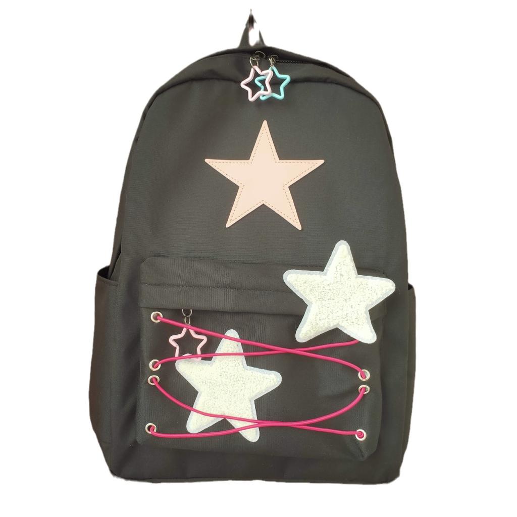 Backpack, Versatile on Instagram, Large-capacity Backpack for Girls, Japanese-style Cute Girl Student Schoolbag
