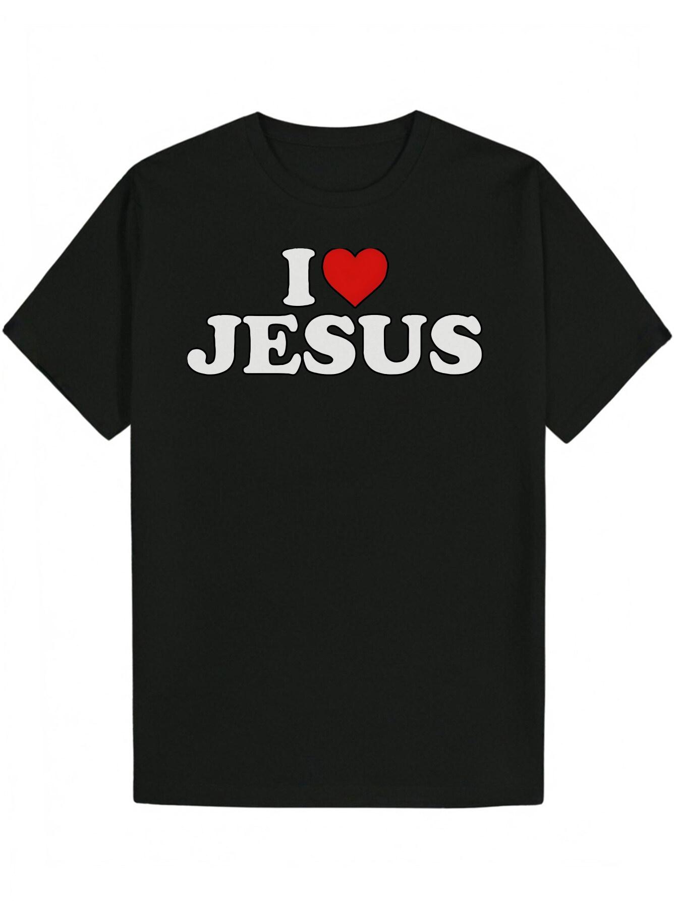 Round Neck Polyester (Polyester) Letter Print T-shirt S