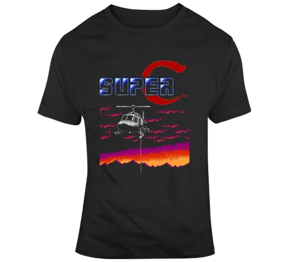 Retro Nes Game Super C Video Game Fan  T Shirt Unisex T-Shirt XL