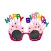 Creative Party Photo Props: Funny Cake & Christmas Birthday Glasses