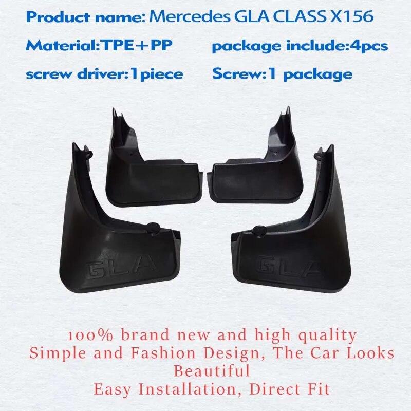 

Брызговики для Mercedes Benz GLA 220 200 250 X156, брызговик, брызговик, крыло, брызговики, автомобильные аксессуары, авто стиль