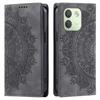 for Xiaomi Redmi Note 17 Pro Max 5G Mandala Embossed PU Leather Flip Wallet Case Magnetic Closure Cover