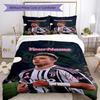 Juventus Customize Your Name Bedding Set Breathable Duvet Cover with Pillowcases Home Decoration Birthday Gift