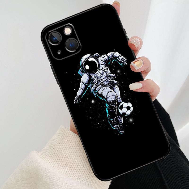 Astronaut Star Space Phone Case For iPhone 17 Pro Max 14 13 12 11 15 16 Pro Max mini 15 16 Plus 16e 17 Air Cover
