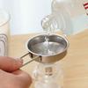 Stainless Steel Small Kitchen Funnel with Filter for Oil and Wine Pouring