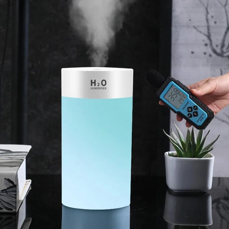 400ML USB Ultrasonic Air Humidifier Essential Oil Diffuser for Home Car Mute Mist Maker Water Diffuser with Romantic Light