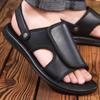 Fashion Summer Men Classic Sandals European American Lightweight Comfortable Brand Sandals Outdoor Driving Travel Beach Shoes Sizes 38-4