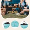 Collapsible Basket with Handle, Drawstring Picnic Basket, Versatile Tool Organizer for Concerts,